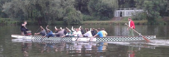 Kanos Kanu bewies beim ersten Ritt Teamgeist