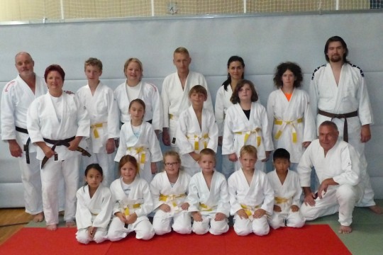 Erfolgreiche Gürtelprüfungen