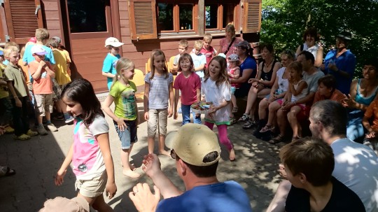 Hüttenübernachtung der u10