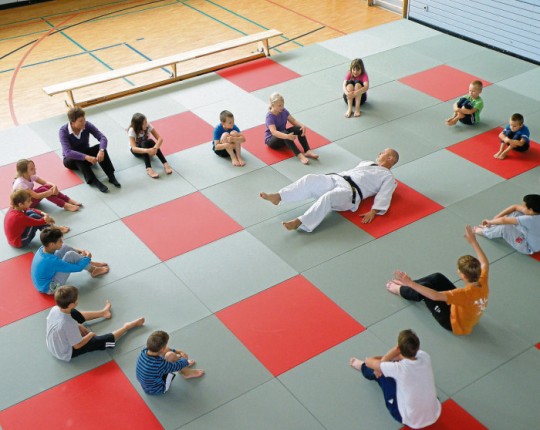 Bürgermeisterin Grau beim Ferienprogramm