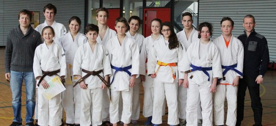 Erfolgreiche Gürtelprüfung