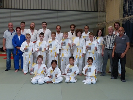 Erfolgreiche Gürtelprüfungen