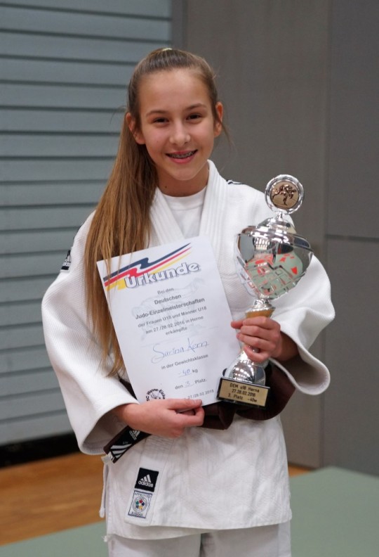 Super Erfolg von Sarina Kern