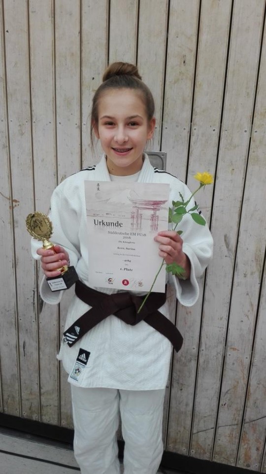 Süddeutsche Meisterschaften Frauen u18 – Sarina Kern Süddeutsche Meisterin