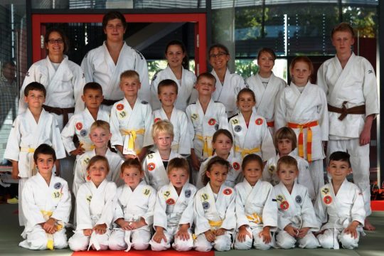 Gruppenfoto Judobären