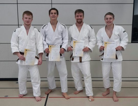 Vier neue Danträger beim JVN