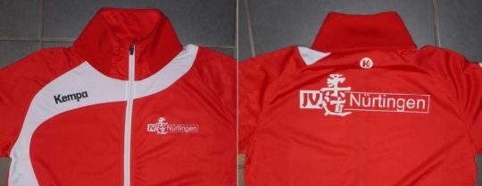 Trainingsanzug Bestellaktion bis 01.12.2016