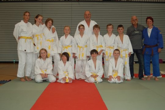 Gürtelprüfung Anfängerkurs