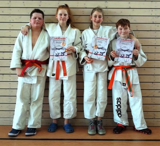 Beim Gürtelfarbenturnier in Steinheim starteten fünf Athleten.