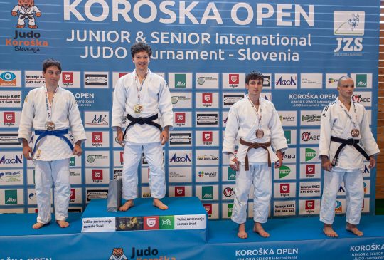 Gold für Valentin Hofgärtner bei den „Koroska Open“