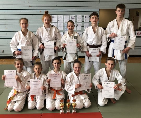 Judo-Schulmeisterschaften: Ein perfekter Tag fürs HöGy