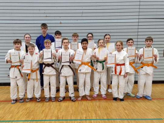 Gürtelprüfung U13 & U15