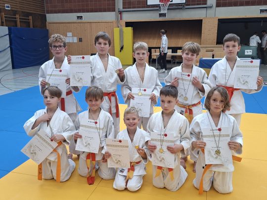 Judo – Südwürttembergische Mannschaftsmeisterschaften u11 in Kirchheim