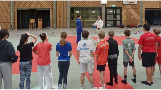 Judo Schnupperstunde für die 5er
