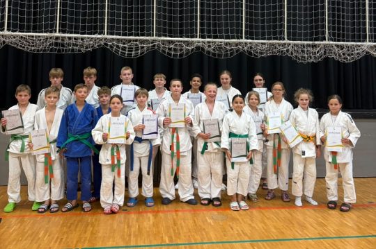 Gürtelprüfung u13, u15 und u18