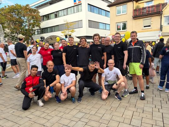 Gemeinsam für den guten Zweck – Stadtlauf Nürtingen