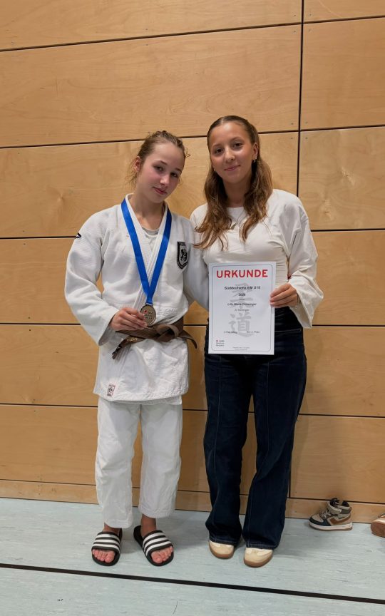 Lilly Griesinger wird Süddeutsche Vize-Meisterin der U15
