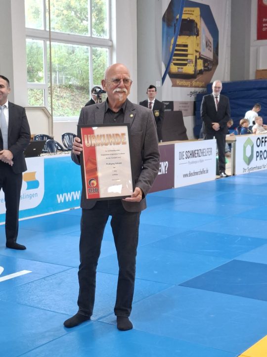 7. Dan für Wolfgang „Wulle“ Schmid